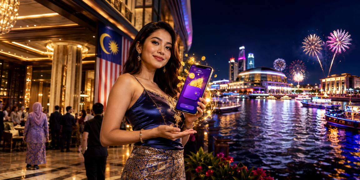 Pemain Malaysia menggunakan platform 6600 untuk taruhan bola sepak dari telefon pintar