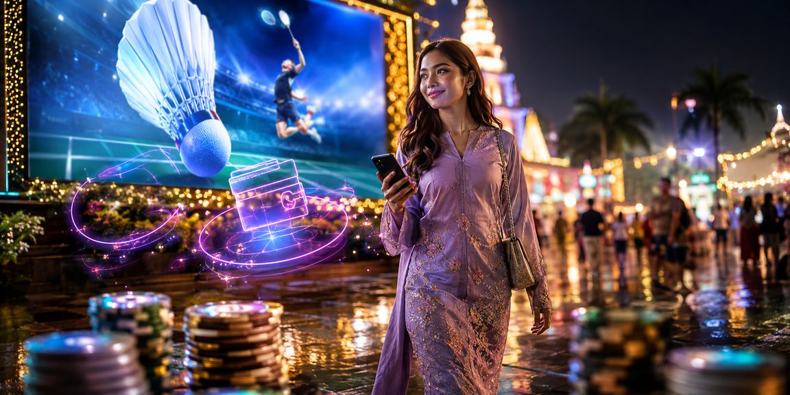 Pemain Malaysia mengakses kasino langsung melalui telefon semasa Hari Raya